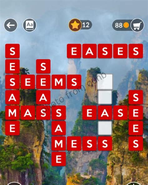 wordscapes 158|Wordscapes Level 158, Pillar 14 .